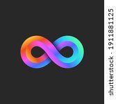 Infinity Logo 3d Geometric...