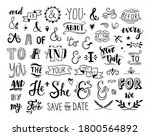 ampersands and catchwords... | Shutterstock .eps vector #1800564892