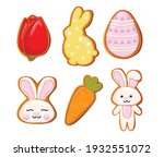 Easter Gingerbread Cookies Icon ...