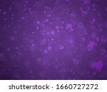 Bokeh Purple Proton Background...