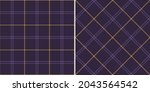 Check Pattern Set In Purple And ...
