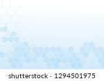 blue polygonal banner. abstract ... | Shutterstock .eps vector #1294501975