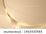 abstract gold threads... | Shutterstock .eps vector #1965435985