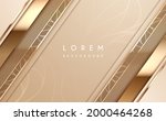 abstract soft gold luxury... | Shutterstock .eps vector #2000464268