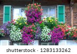 Facade With Flowers On The...