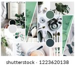 A mood board express the feeling of cozy, comfy, and green.
I design it for those who love green and cozy, wish to design their home in the similar way.
