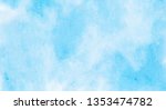 light sky blue shades frame... | Shutterstock . vector #1353474782