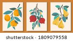 abstract still life in pastel... | Shutterstock .eps vector #1809079558