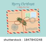 Christmas Envelope With Seals ...