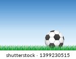 Background Of Football Ball On...