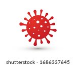 coronavirus covid 19 simple... | Shutterstock .eps vector #1686337645