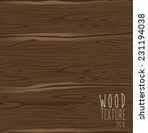 the brown wood texture. vector... | Shutterstock .eps vector #231194038