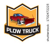 Plow Truck Badge Design Logo ...