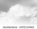 black sky with white cloud | Shutterstock . vector #1452114362