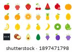 set of vector flat color icons. ... | Shutterstock .eps vector #1897471798