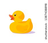 Rubber Duck Vector Illustration....