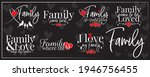 family banner blackboard ... | Shutterstock .eps vector #1946756455