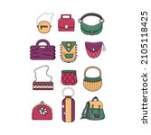 Set Of Stylish Women's Handbags ...