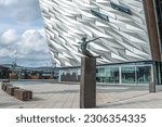 Small photo of Belfast, UK - 03.25.2023: Titanic Belfast Museum is a world-leading visitor attraction which tells the story of the construction and maiden voyage of this unfortunate ship.