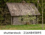 Old  Dilapidated Hut In The...