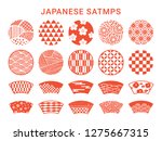 traditional japanese symbols... | Shutterstock .eps vector #1275667315