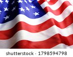 background  flag of the united... | Shutterstock . vector #1798594798
