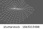 abstract vector technology... | Shutterstock .eps vector #1865015488