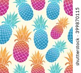 Colorful Pineapple With...