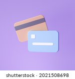3d Credit Card Icon For...