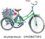 Tricycle With Baskets With...