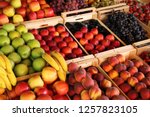 Fresh Fruits On A Market
