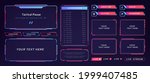 game frame. stream overlay... | Shutterstock .eps vector #1999407485