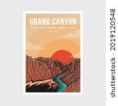 grand canyon national park... | Shutterstock .eps vector #2019120548
