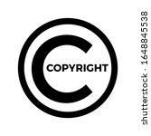 Copyright Symbol Icon. C Letter ...