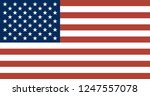 national flag correctly... | Shutterstock .eps vector #1247557078