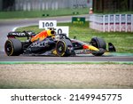 Small photo of IMOLA, ITALY - April 24, 2022: Max Verstappen, from Netherlands competes for the Red Bull Racing at round 04 of the 2022 FIA Formula 1 championship.