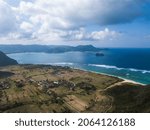 Small photo of Selong belanak beach view from Serangan, Central Lombok