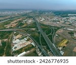 Small photo of Kuaiguan Interchange- July 28th 2023 - aerial photo of the Kuaiguan Interchange in Changhua County.