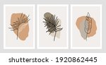 set of creative minimalist hand ... | Shutterstock .eps vector #1920862445