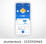 smartphone smart home... | Shutterstock .eps vector #2152933465