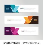 vector abstract banner design... | Shutterstock .eps vector #1950433912