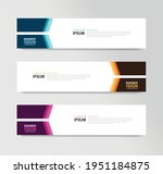vector abstract banner design... | Shutterstock .eps vector #1951184875
