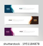 vector abstract banner design... | Shutterstock .eps vector #1951184878