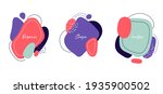set of badges modern abstract... | Shutterstock .eps vector #1935900502