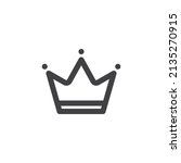 crown  vip line icon. linear... | Shutterstock .eps vector #2135270915