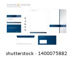 corporate design  cd  set with... | Shutterstock .eps vector #1400075882