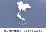 thailand map 3d. national map... | Shutterstock . vector #1859413852