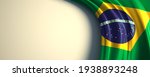 brazil flag. 3d illustration of ... | Shutterstock . vector #1938893248