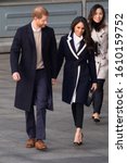 Small photo of Prince Harry and Meghan Markle in Birmingham, UK. The couple were in Birmingham to mark International Women’s Day 08.03.2018