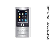 mobile phone | Shutterstock .eps vector #45240601